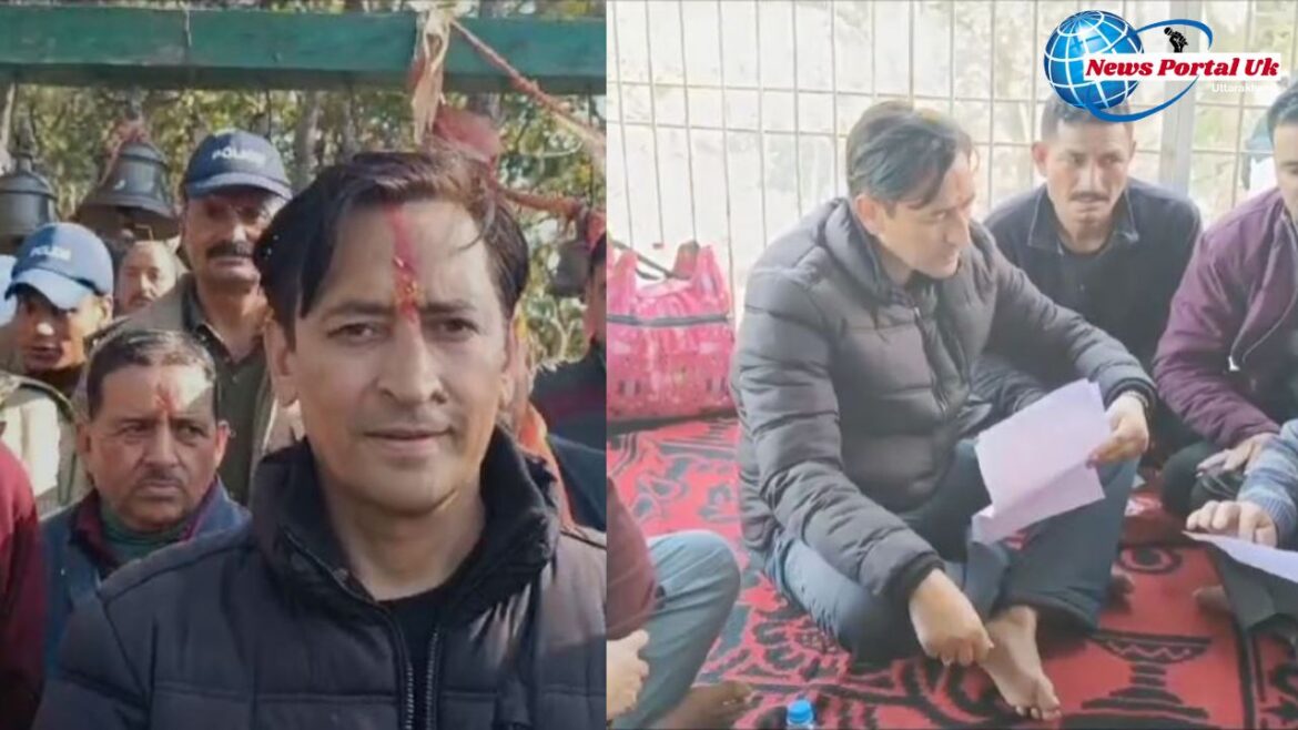 कुमाऊ आयुक्त दीपक रावत ने किए बाबा ब्यानधूरा के दर्शन