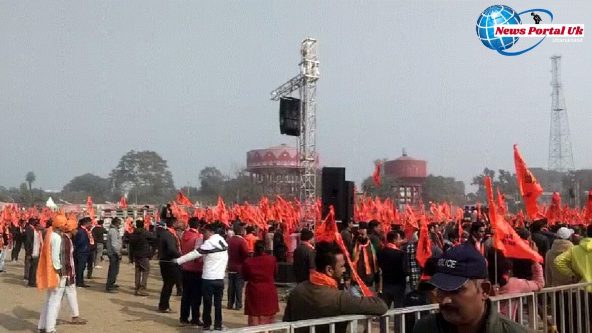 देहरादून के परेड ग्राउंड में राम राज्य शोभायात्रा का किया गया आयोजन