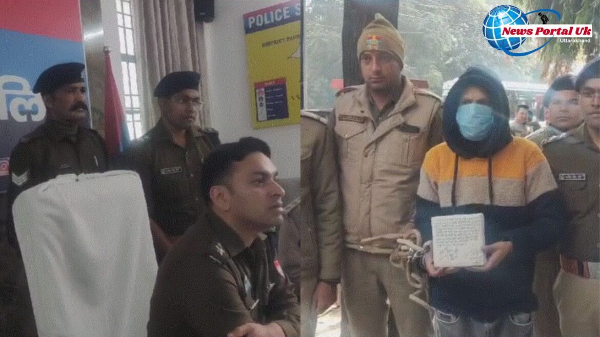 भीमताल में हुई चोरी का पुलिस ने किया खुलासा, आरोपी को माल सहित किया गिरफ्तार
