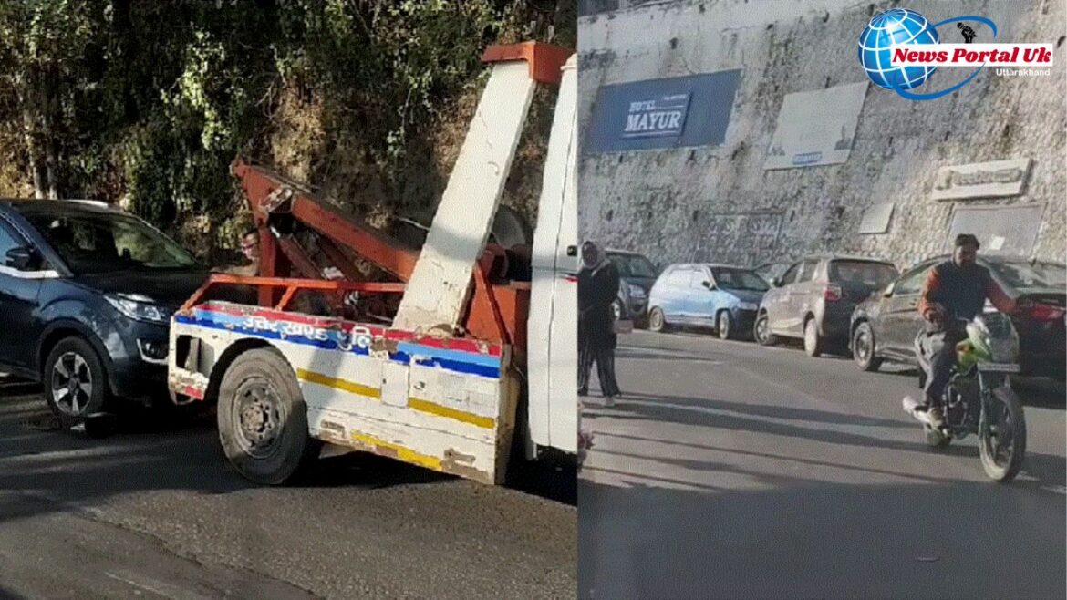 मसूरी के मॉल रोड पर प्रतिबंधित रहेंगे वाहन