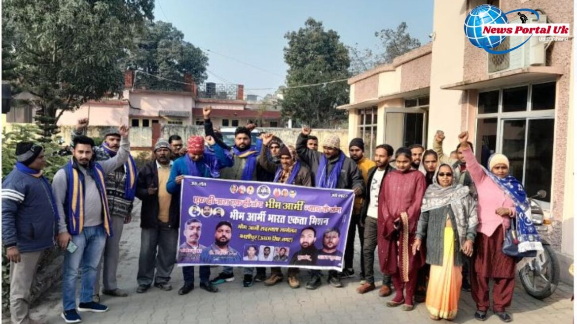 काशीपुर : भीम आर्मी का सदस्यता अभियान