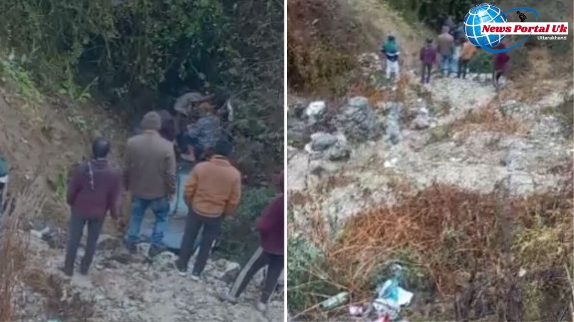 कार दुर्घटना में चार लोग घायल