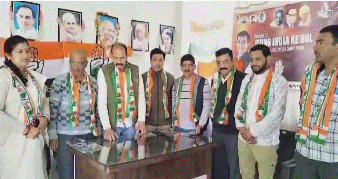 प्रदीप टम्टा को टिकट मिलने पर कांग्रेस कार्यकर्ताओं ने जताई खुशी जीत का किया दावा