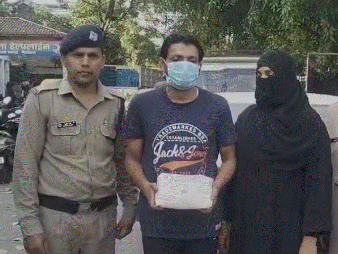 आज कुशल नेतृत्व में नैनीताल पुलिस ने धर दबोची दिल्ली के बंटी-बबली की जोड़ी होंडा सिटी कार से आकर करते थे हल्द्वानी में चोरी