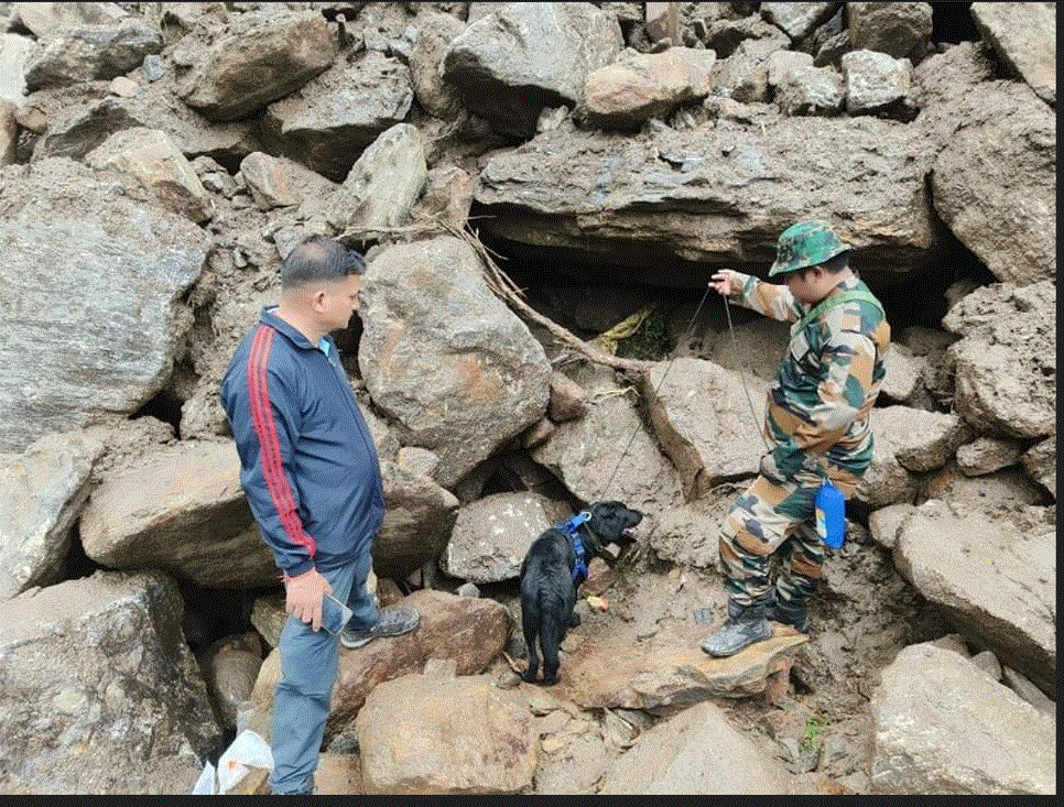 श्री केदारनाथ धाम यात्रा मार्ग पर रेस्क्यू व सर्च अभियान आज