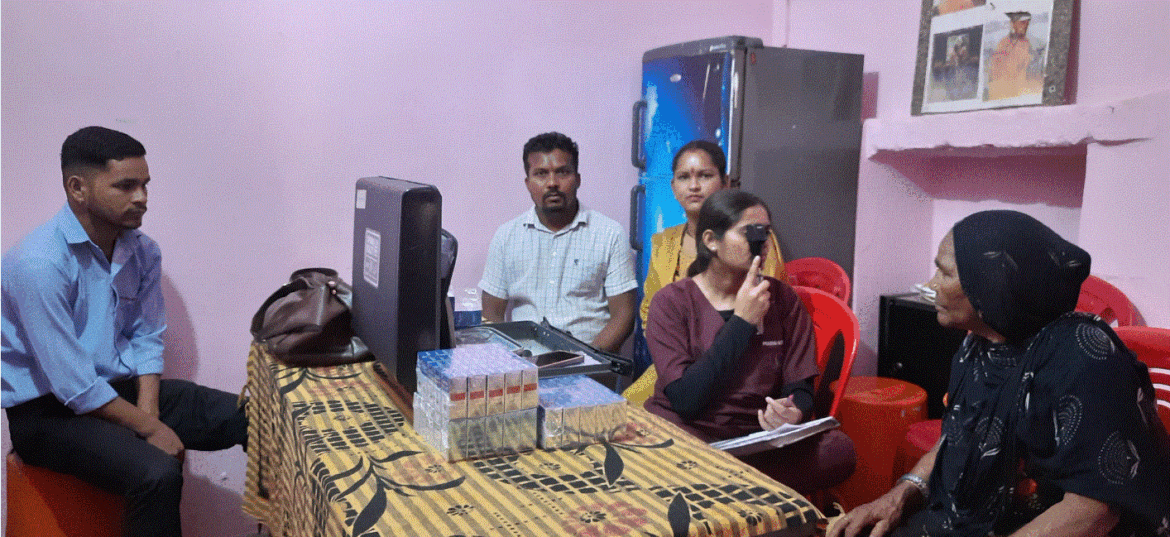 राजेंद्र नगर में सामाजिक कार्यकर्ता हेमन्त साहू प्रीति आर्या के प्रयासों से प्रभु नेत्रालय रुद्रपुर द्वारा निशुल्क नेत्र शिविर का आयोजन किया गया
