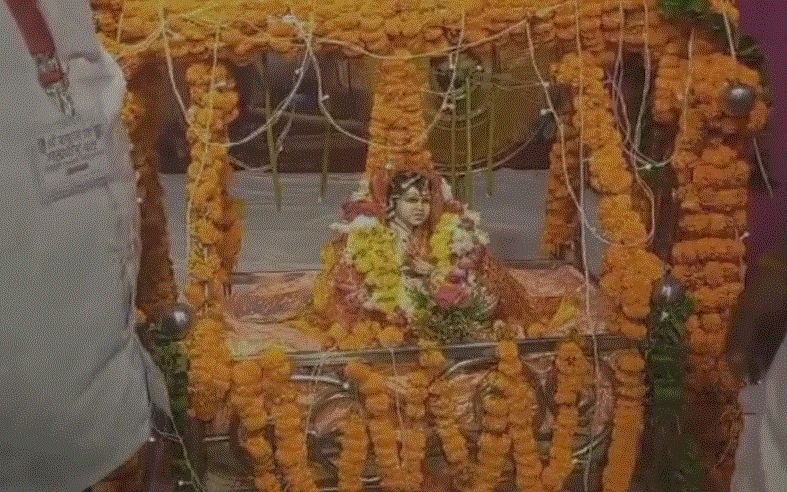 रुद्रपुर में धूमधाम से बनाई गई श्री कृष्णा जन्माष्टमी