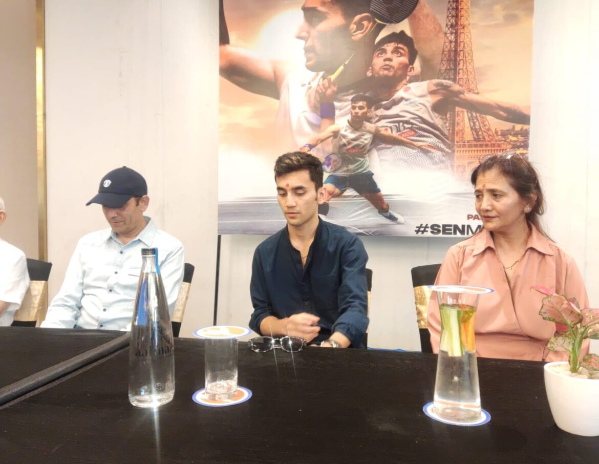 ओलिंपिक बैडमिंटन खिलाड़ी लक्ष्य सेन पहुंचे हल्द्वानी खिलाड़ियों ने किया जोरदार स्वागत