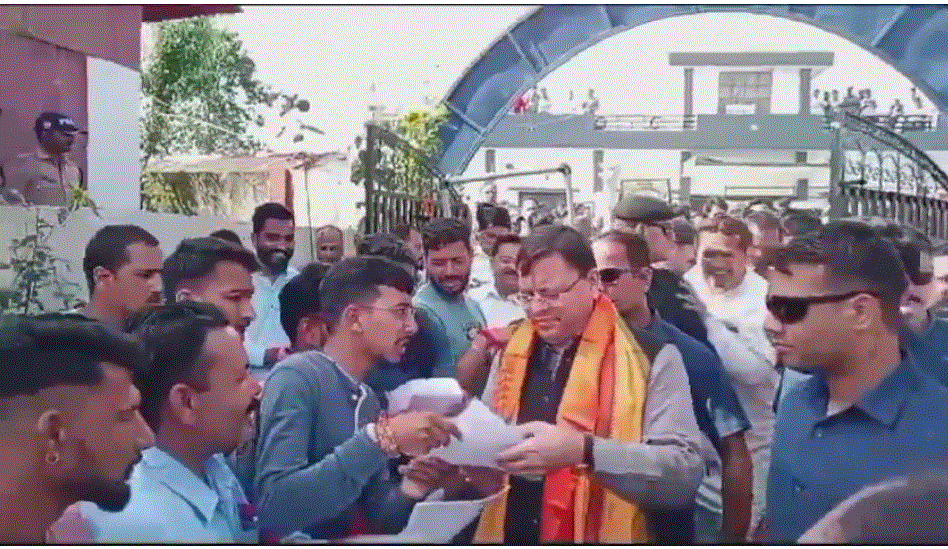 मुख्यमंत्री श्री पुष्कर सिंह धामी  का चंपावत दौरा