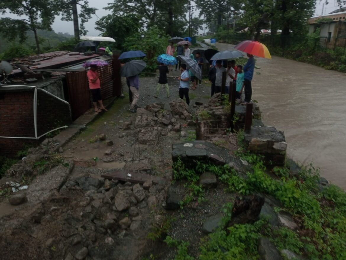 लगातार हो रही दो दिन से बरसात हल्द्वानी के लिए बनी आपदा