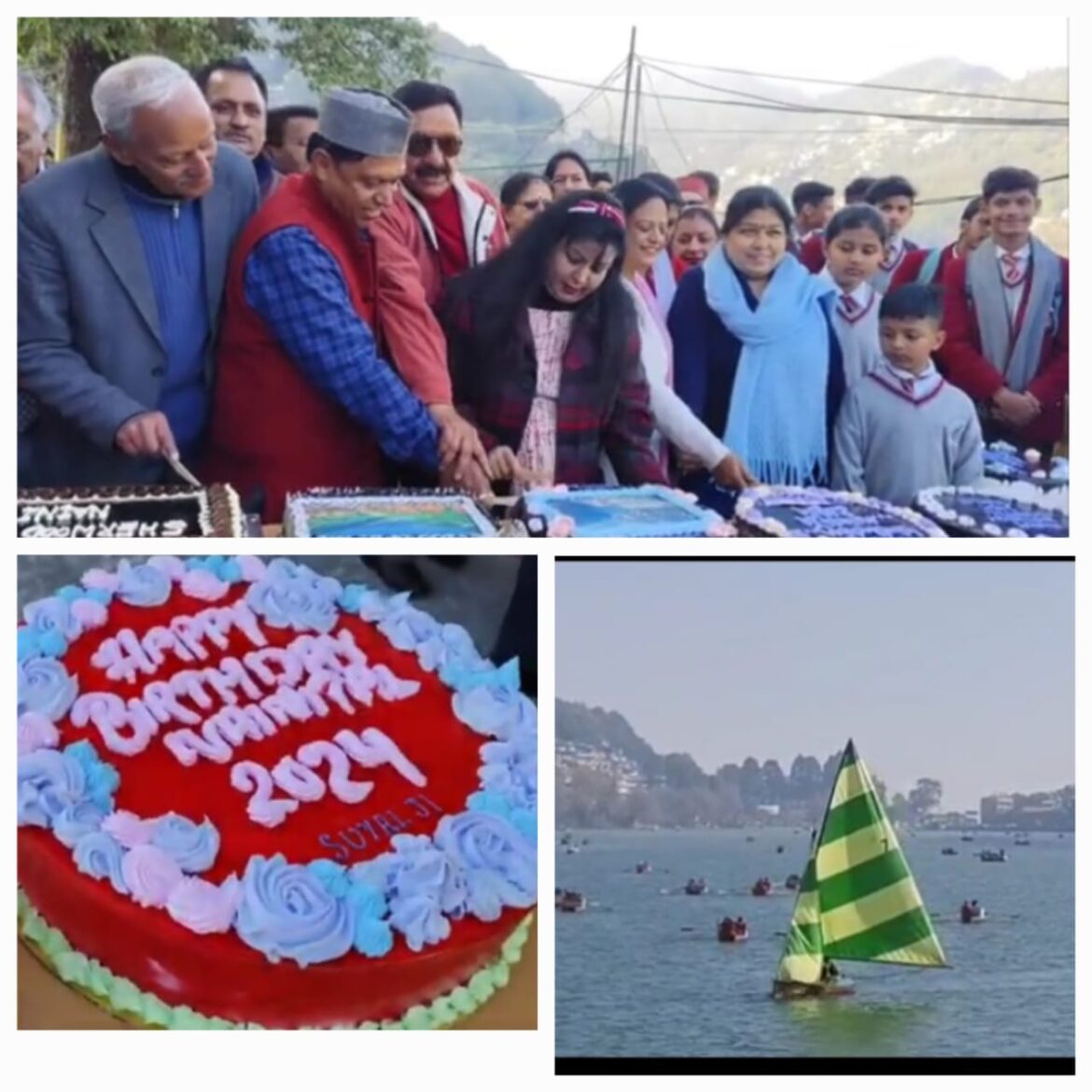 183वां नैनीताल का जन्मदिन सर्वधर्म प्राथर्ना के साथ धूमधाम से मनाया गया।