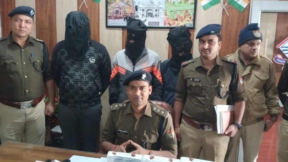 काशीपुर पुलिस ने किया चोरी का खुलासा