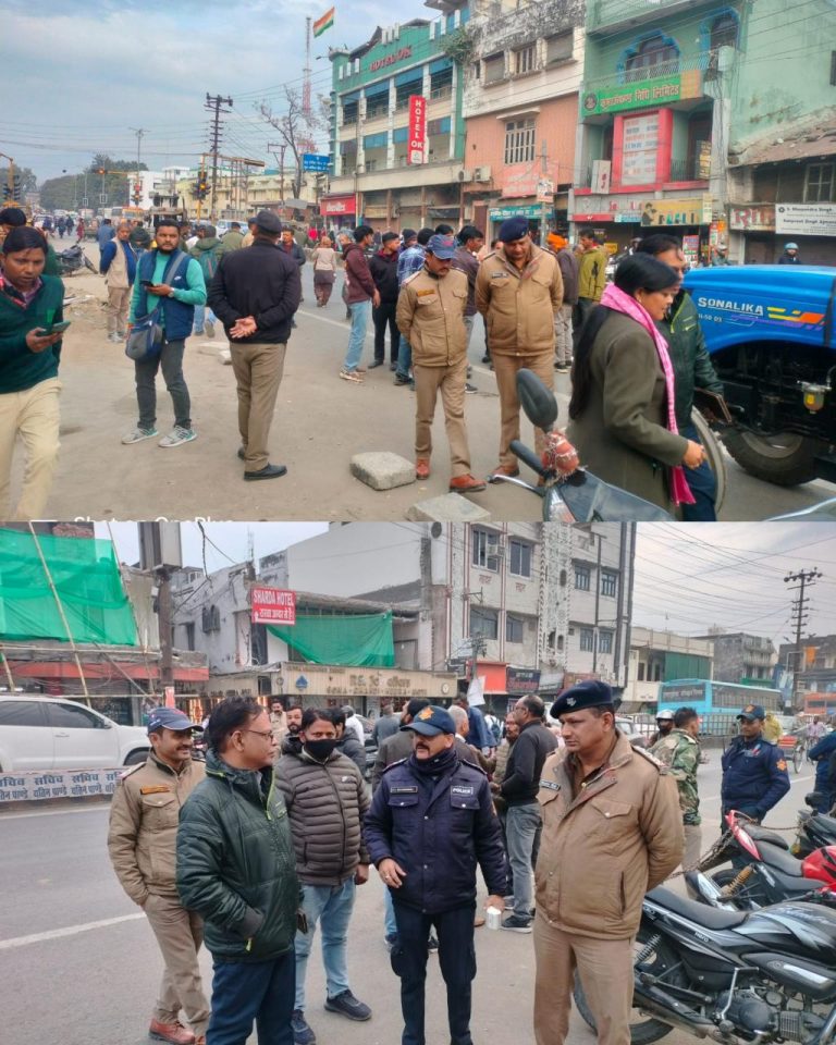 यहाँ पुलिस और परिवहन विभाग ने चलाया वाहन चेकिंग अभियान, नियमों का उल्लंघन करने वालों के विरुद्ध हुई कार्यवाही