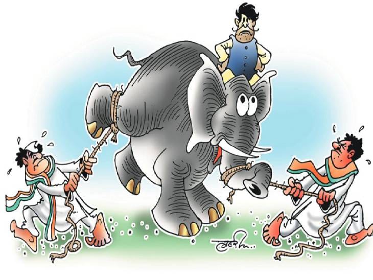 हाथी पर सवार, हसीन खान आज करेंगे पर्चा दाखिल