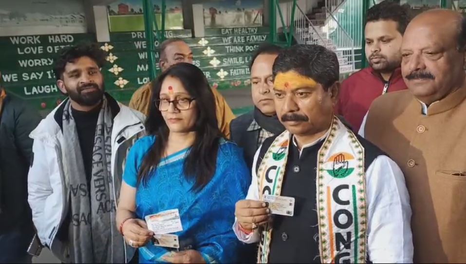 वीरेंद्र पोखरियाल ने किया मतदान