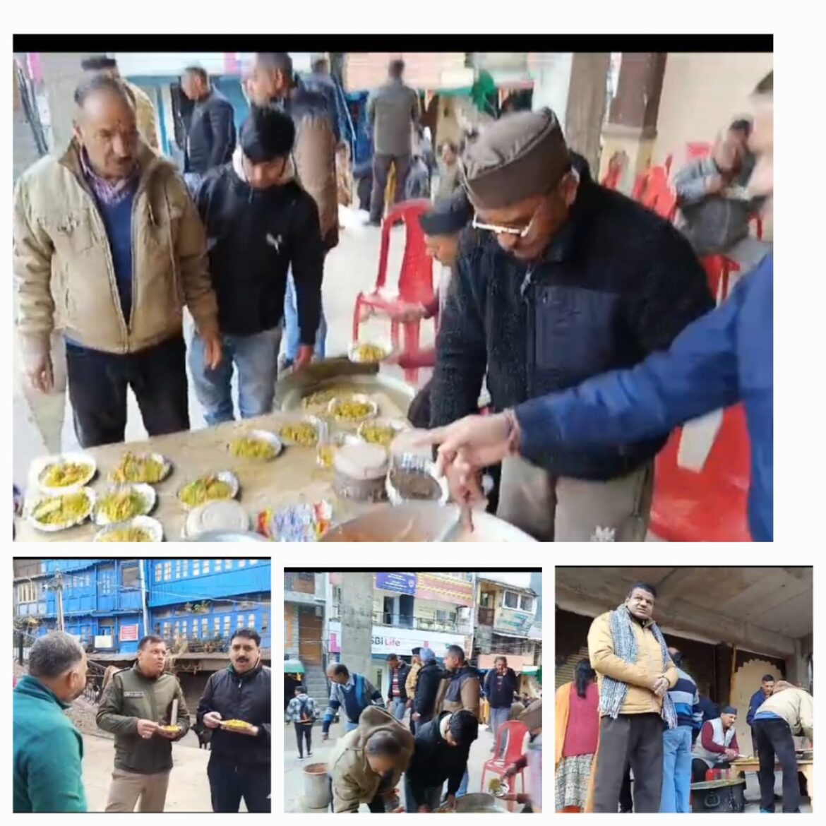 माघ मास में श्री राम सेवक सभा तत्वावधान में सैकड़ों लोगों ने खिचड़ी प्रसाद को ग्रहण किया।