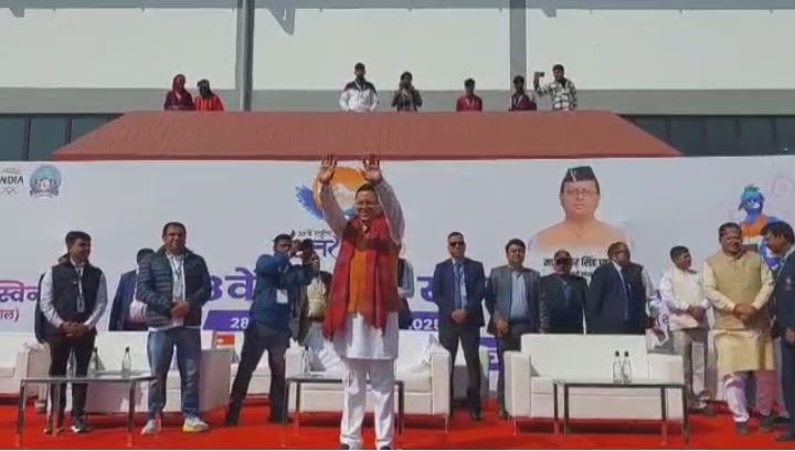 मुख्यमंत्री धामी ने 38वें राष्ट्रीय खेलों के अंतर्गत आयोजित मलखंभ प्रतियोगिता का किया शुभारंभ