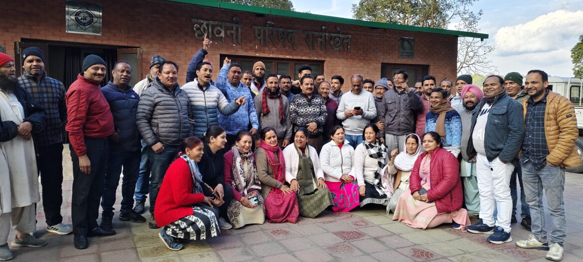 रानीखेत के एनसीसी मैदान में मेला 25 फरवरी सेहस्तशिल्प और खान पान के सामान लगाने का लिया निर्णयआठ दिन तक चलेगा मेला