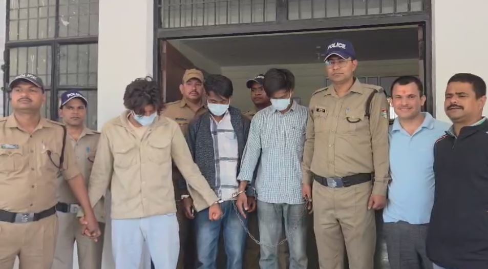 हल्द्वानी पुलिस ने काठगोदाम चोरी का किया खुलासा, तीन आरोपी गिरफ्तार