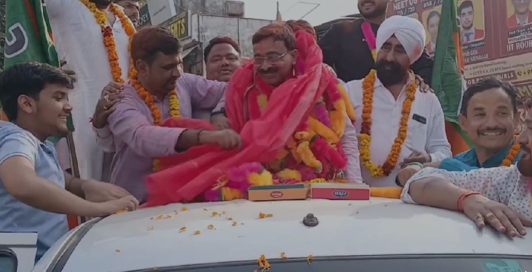 कमल जिंदल फिर बने भाजपा जिला अध्यक्ष