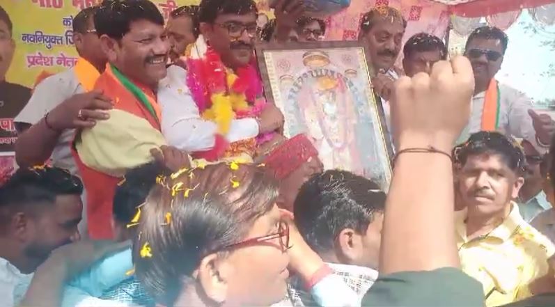नवनियुक्त काशीपुर भाजपा जिलाध्यक्ष मनोज पाल ने विशाल जनसमूह के साथ किया रोड शो