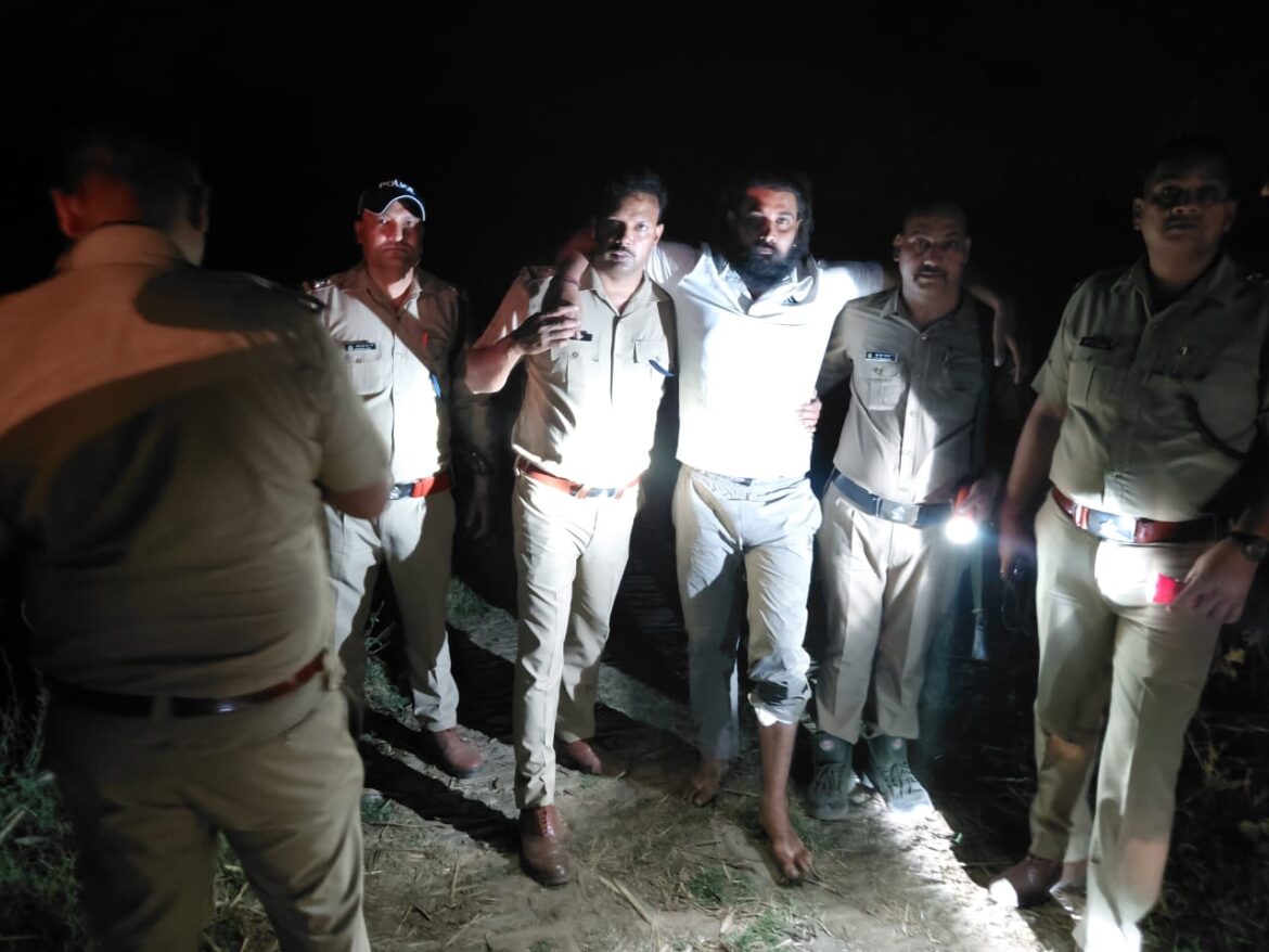 “लक्सर में पुलिस और बदमाशों के बीच मुठभेड़, एक बदमाश घायल, अन्य फरार”