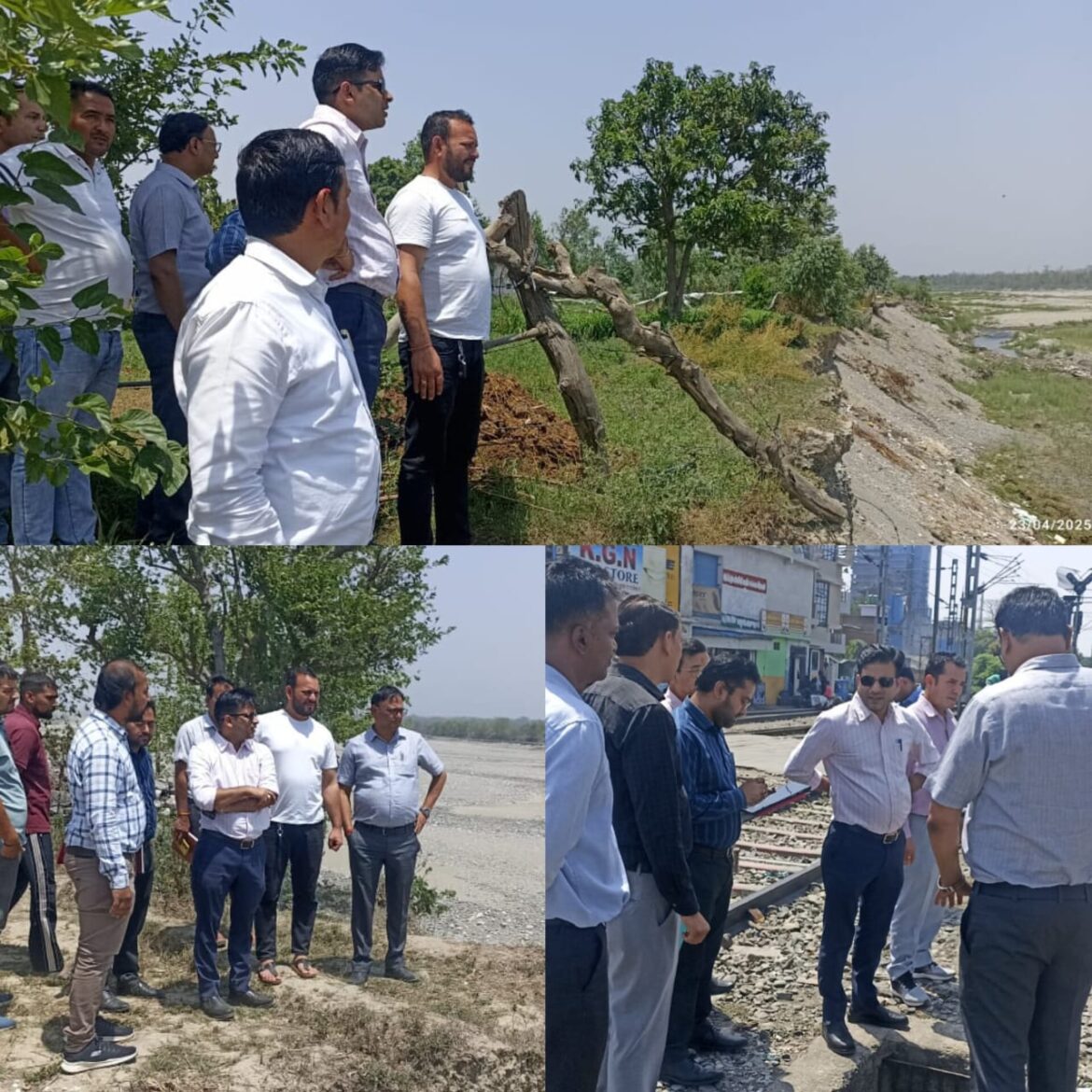 लालकुआं क्षेत्र में मानसून पूर्व तैयारियों को लेकर व्यापक निरीक्षण, नालों की सफाई व आपदा प्रबंधन पर दिए गए निर्देश