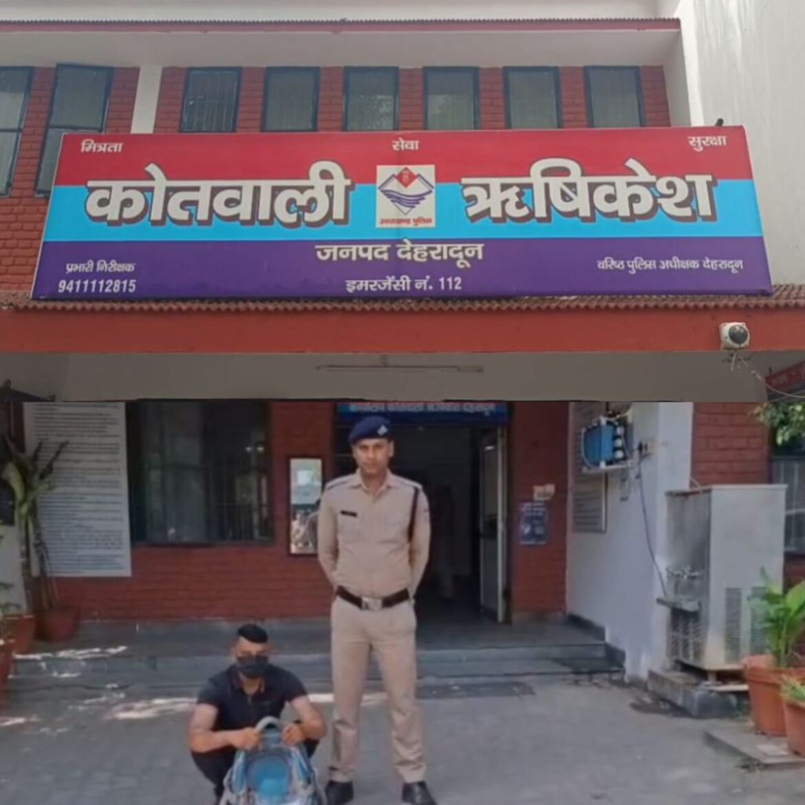 ऋषिकेश में 2 किलो गांजा के साथ तस्कर गिरफ्तार, पुलिस ने भेजा जेल