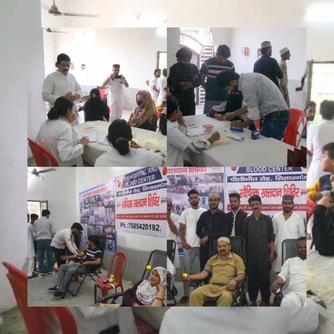 नेकी फाउंडेशन ने लगाया वार्षिक ब्लड डोनेशन कैंप, 107 रक्तदाताओं ने किया रक्तदान