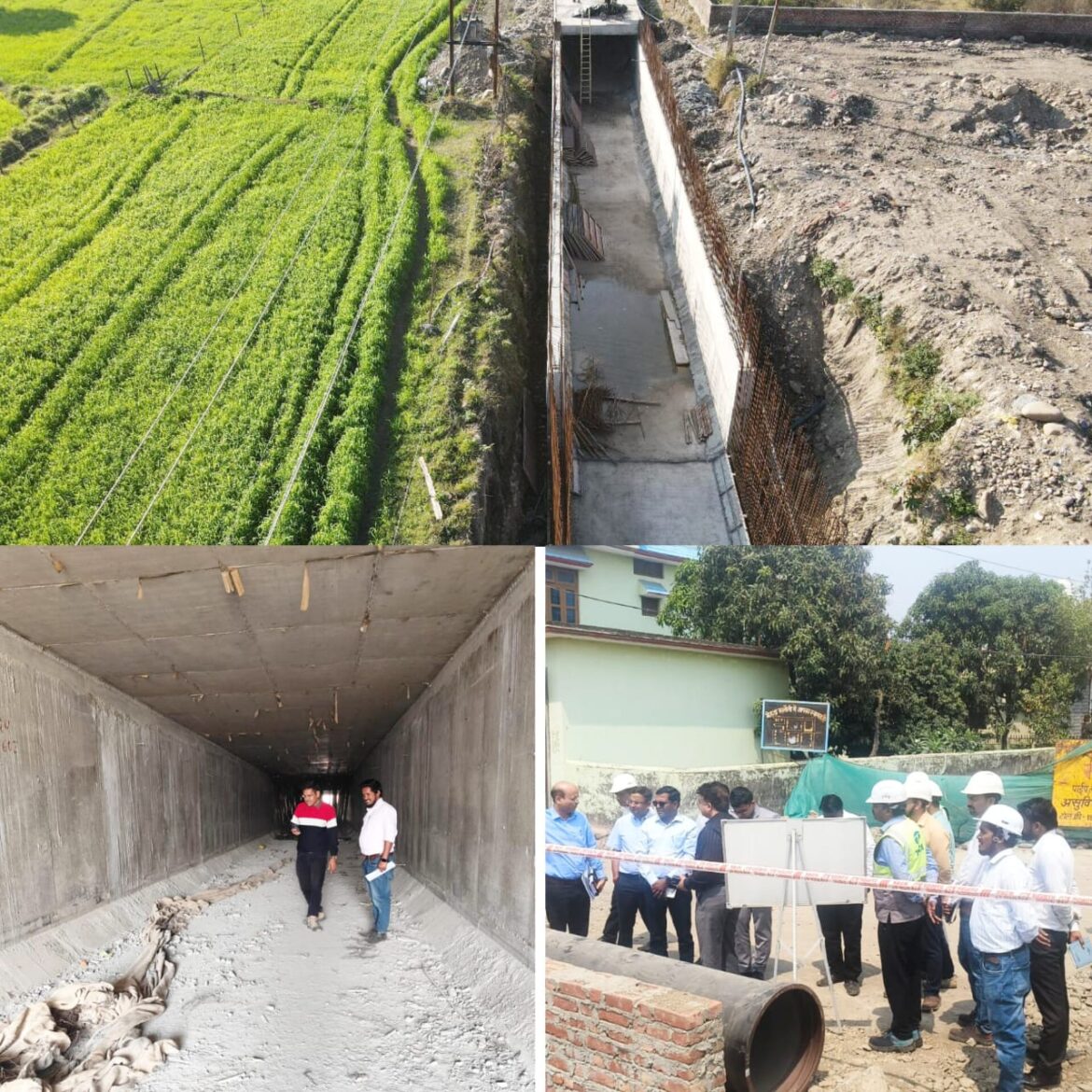 प्रभारी सचिव चंद्रेश यादव ने किया एडीबी परियोजना का स्थलीय निरीक्षण, कार्यों में तेजी लाने के निर्देश