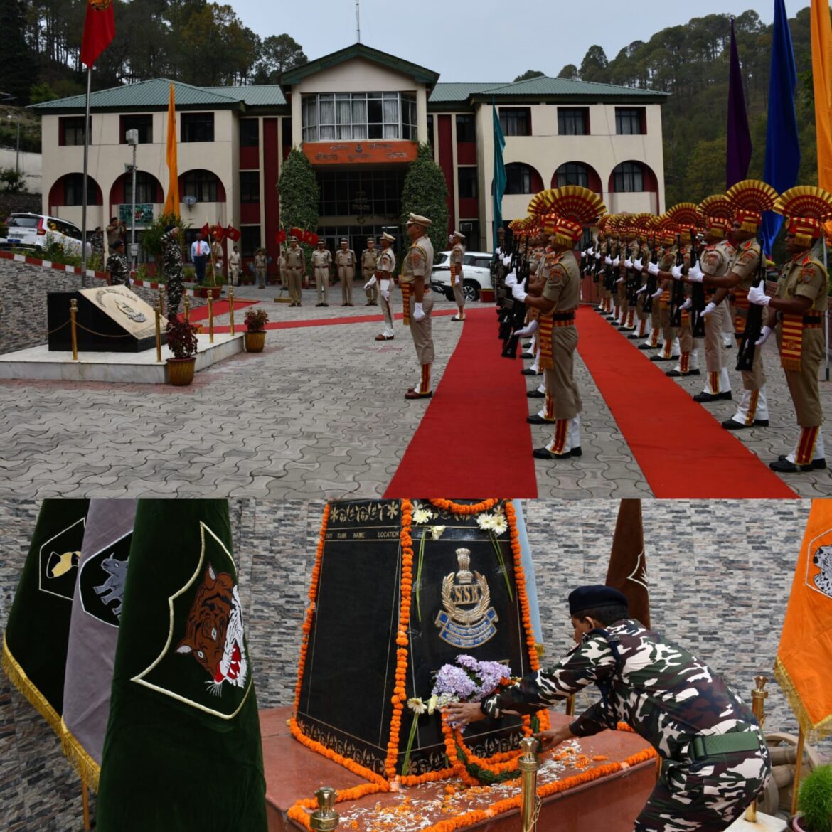 एसएसबी महानिदेशक का एक दिवसीय दौरा, सीमांत मुख्यालय रानीखेत में जवानों से की मुलाकात