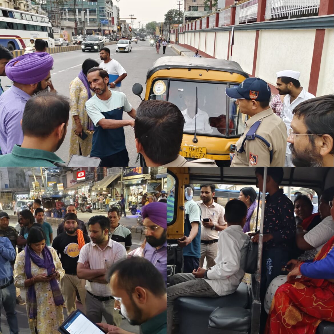 हल्द्वानी में अवैध ऑटो और अतिक्रमण पर चला प्रशासन का शिकंजा