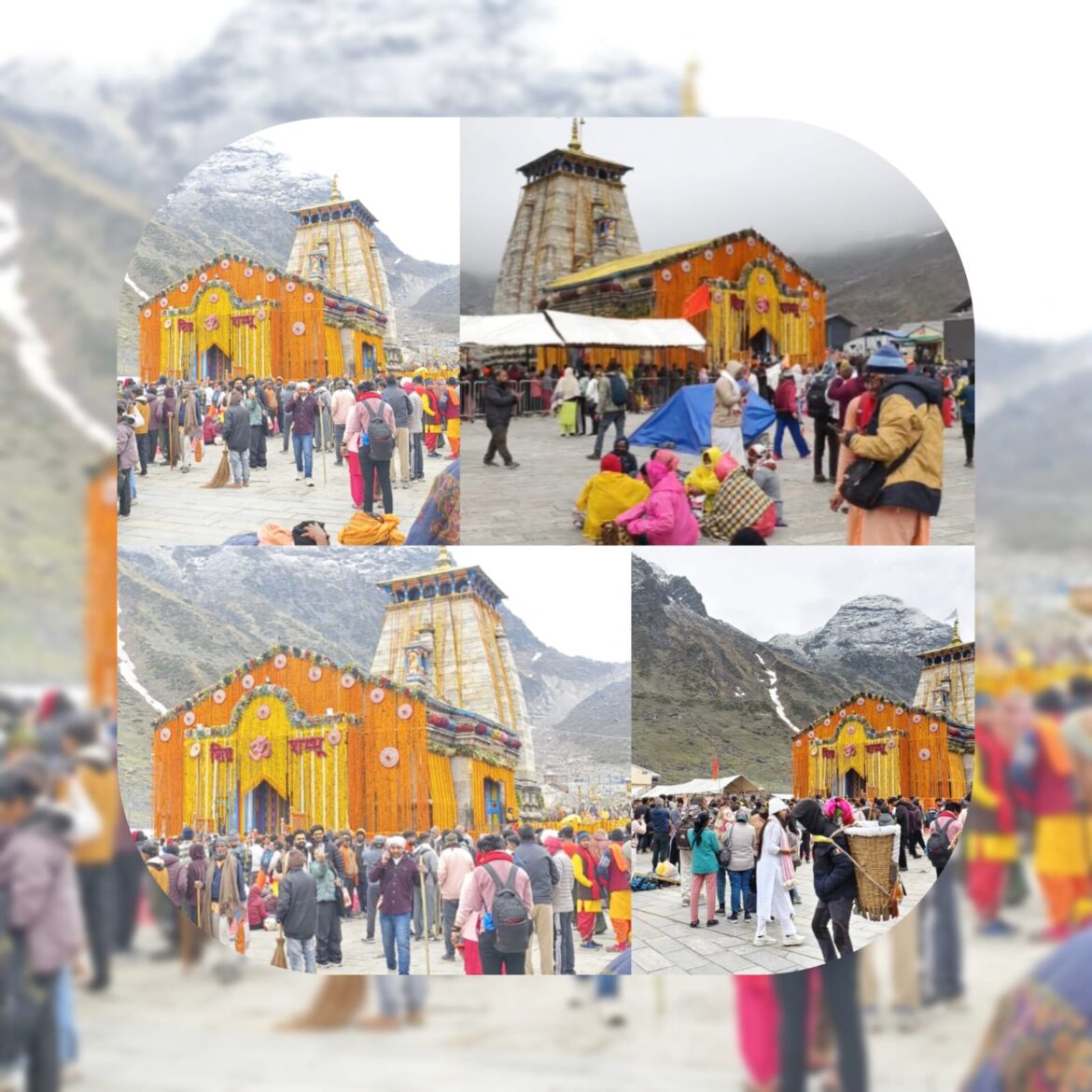 चारधाम यात्रा को लेकर भक्तों में उत्साह, केदारनाथ में चौथे दिन ही दर्शनार्थियों की संख्या एक लाख पार