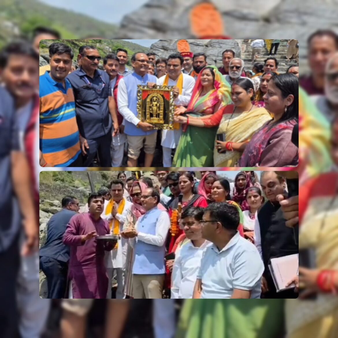 कृषि मंत्री शिवराज सिंह चौहान ने देवप्रयाग में की माँ गंगा की पूजा, बोले– देवभूमि में आकर मन हुआ भावुक