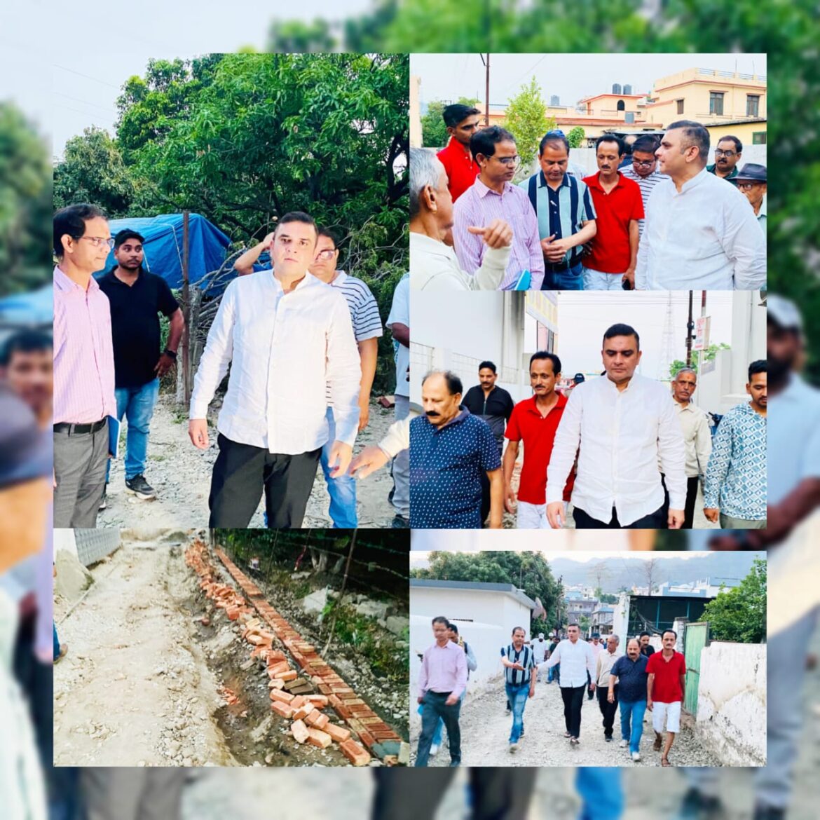 विधायक सुमित हृदयेश ने किया वार्ड-35 जागनाथ कॉलोनी का निरीक्षण, जनता को दिलाया समाधान का भरोसा