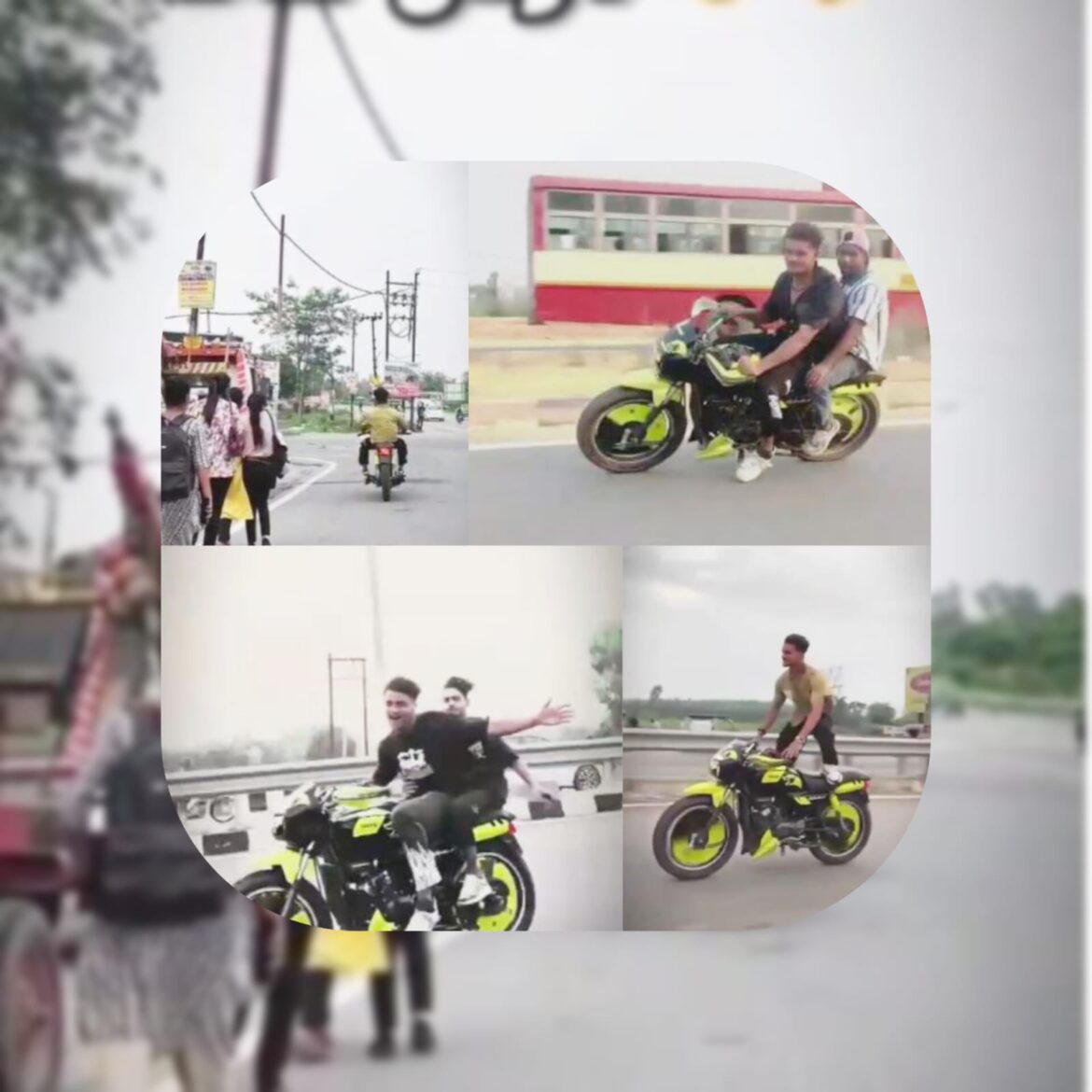 हरिद्वार में स्टंटबाजी पर पुलिस की सख्ती, युवक से माफी मंगवाकर बाइक की सीज