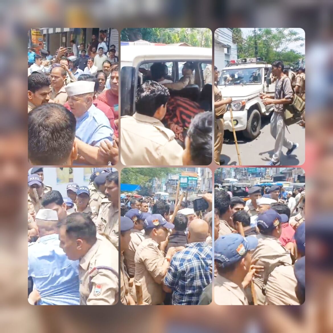 रामनगर में संपत्ति विवाद ने पकड़ा तूल, कांग्रेस नेता और व्यापारी आमने-सामने, लाठीचार्ज से माहौल तनावपूर्ण