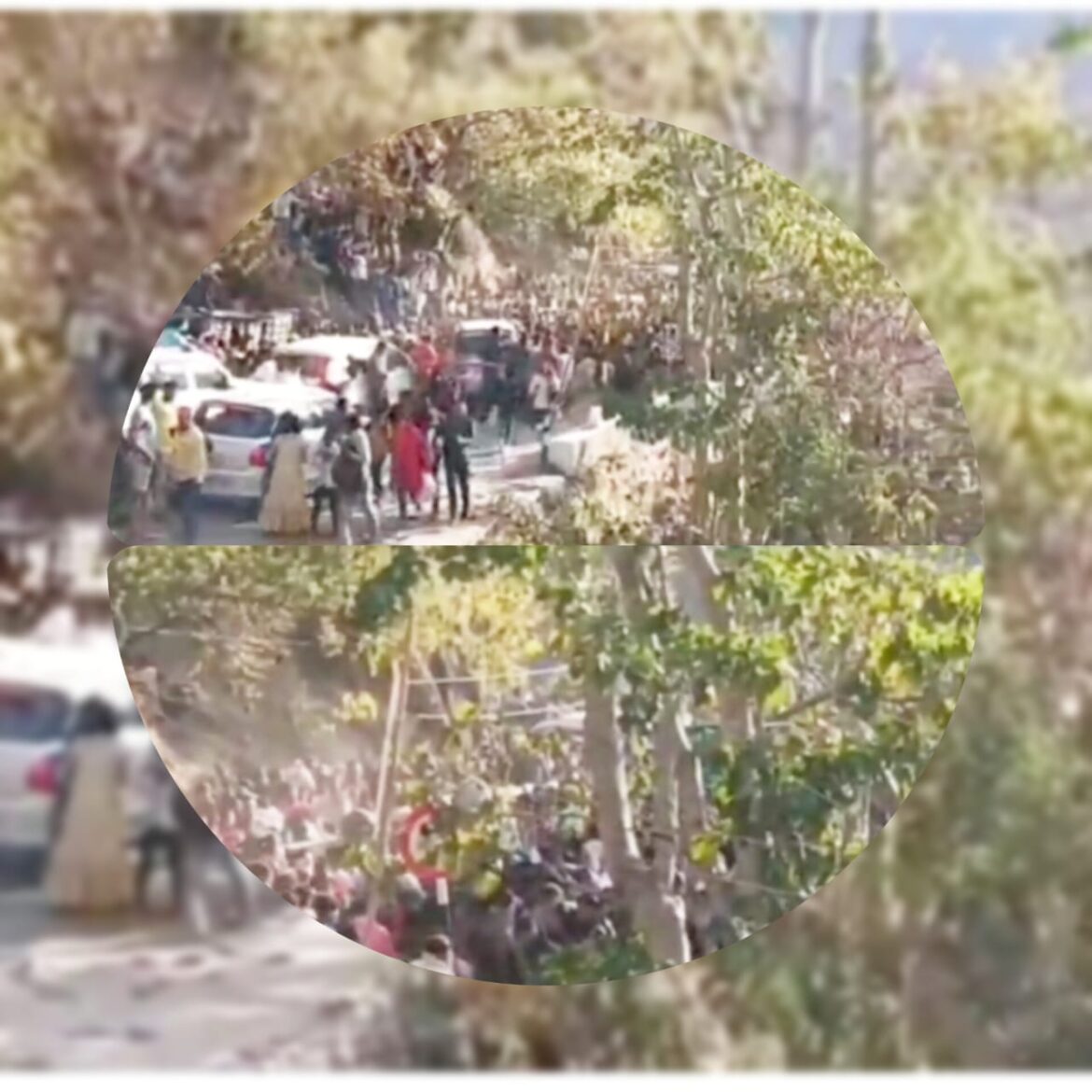 झूठी वीडियो पोस्ट कर श्रद्धालुओं में भय फैलाने वाला