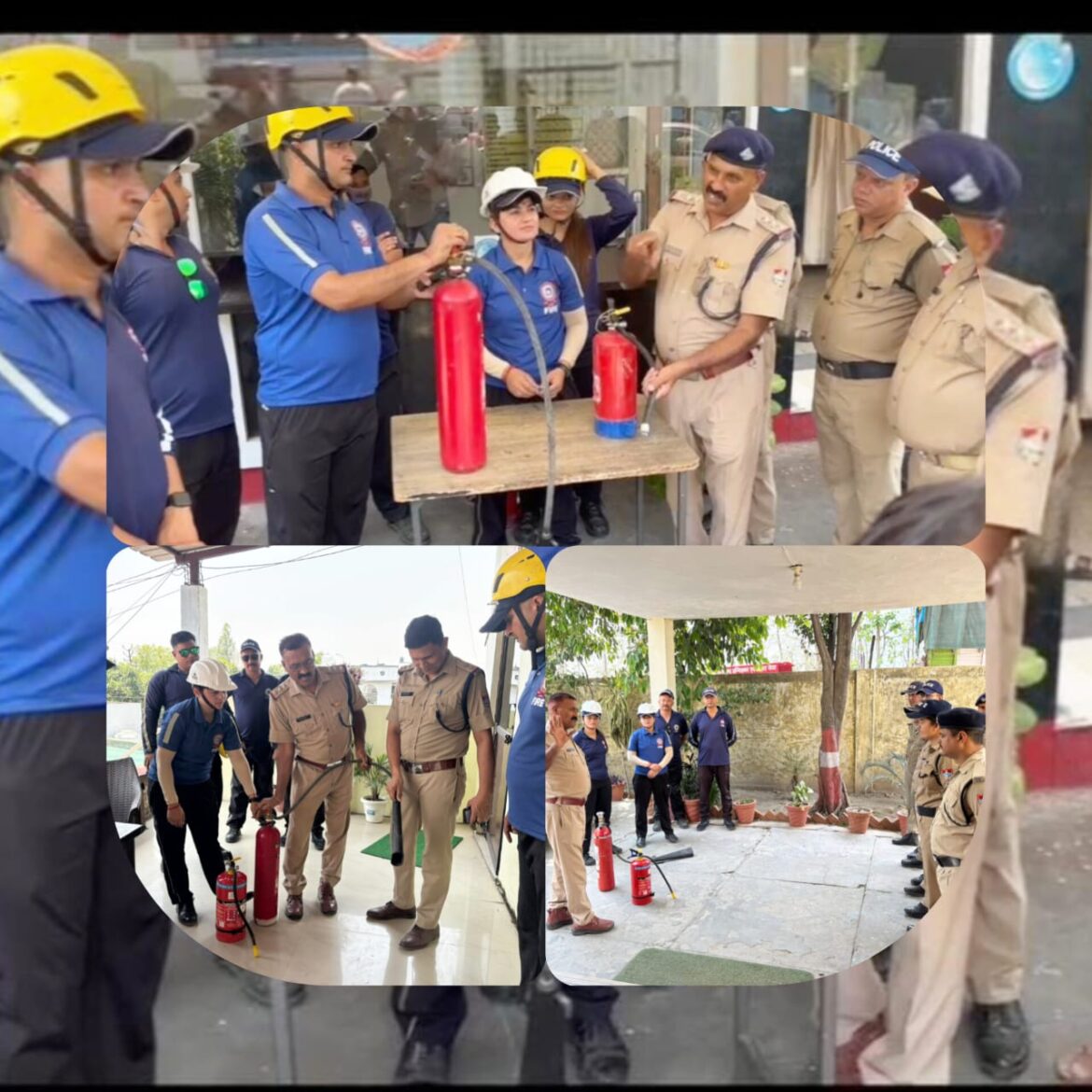 पुलिस थानों में अग्नि सुरक्षा को लेकर चला प्रशिक्षण अभियान, पुलिस कर्मियों को दिए गए जरूरी निर्देश