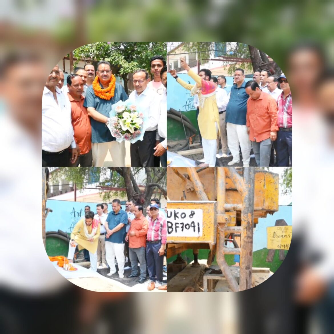 इंद्र विहार को मिली जल संकट से राहत, कैबिनेट मंत्री गणेश जोशी ने किया नलकूप निर्माण का भूमि पूजन