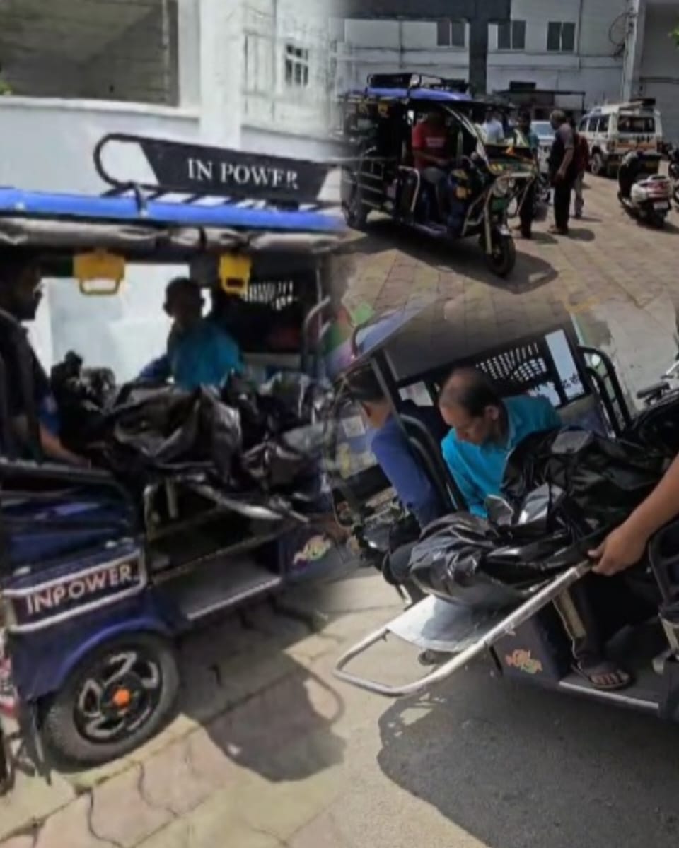 रामनगर: शव ले जाने के लिए नहीं मिली एंबुलेंस, ई-रिक्शा में पोस्टमार्टम हाउस भेजा गया युवक का शव