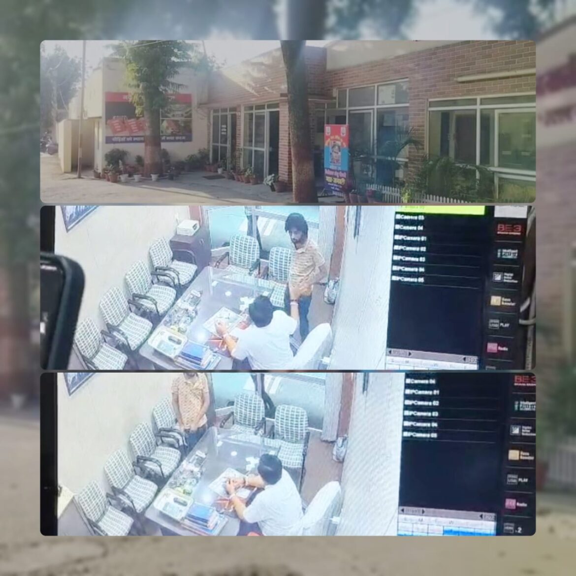 रुड़की में भाजपा नेता से लूट का प्रयास, हमलावर CCTV में कैद