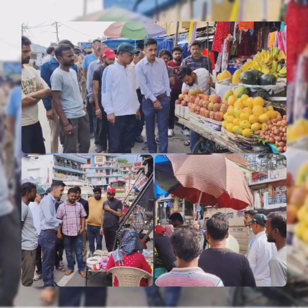 लोहाघाट में अतिक्रमण पर चला प्रशासन का बुलडोजर, व्यापारियों में मचा हड़कंप