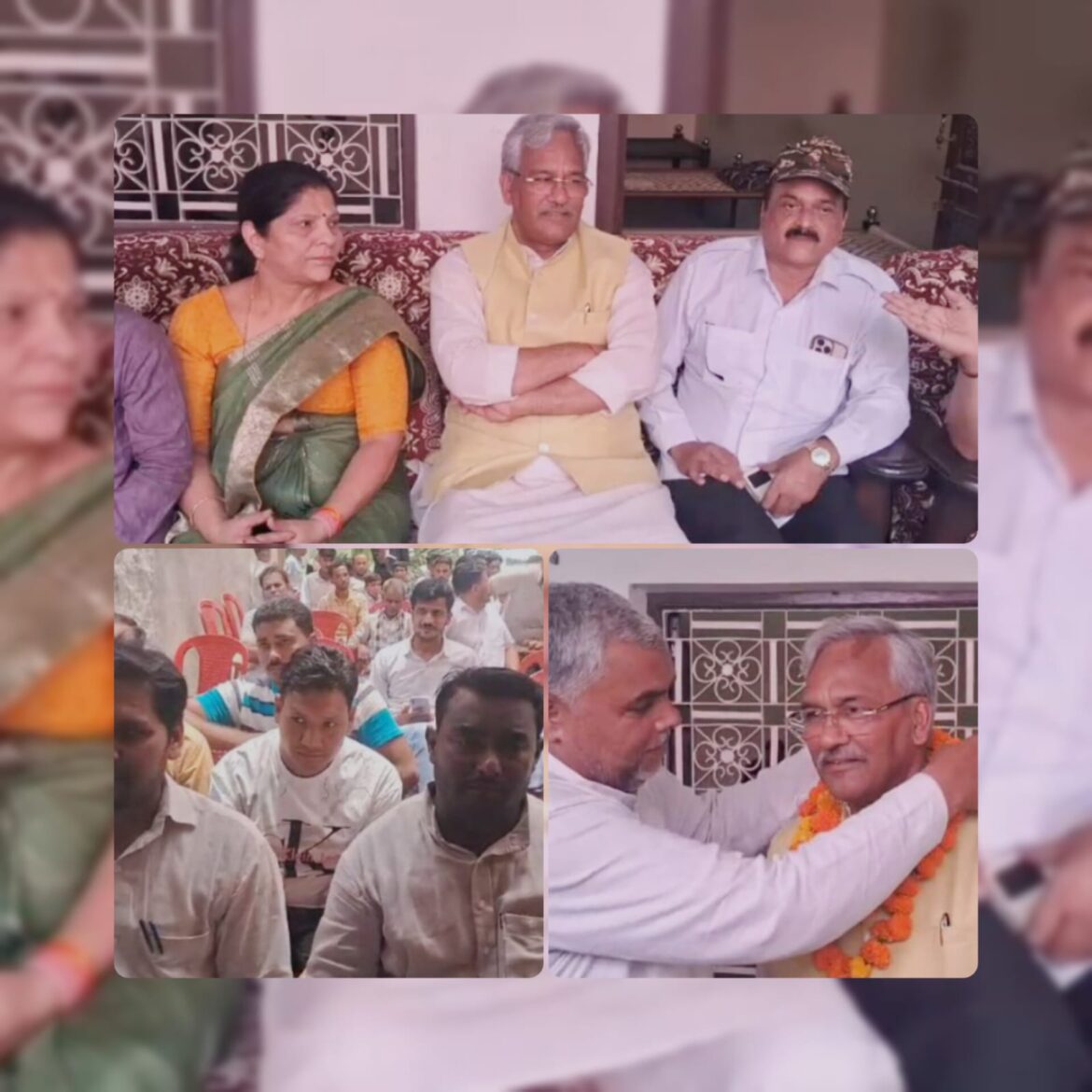 त्रिवेंद्र सिंह रावत का सिकंदरपुर में स्वागत, महाराणा प्रताप पर एकता की अपील