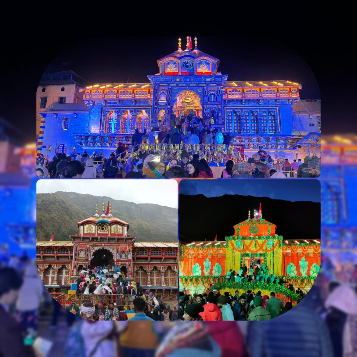 भू बैकुंठ श्री बद्रीनाथ धाम में श्रद्धालुओं की भीड़, अब तक 4 लाख ने किए भगवान बदरीविशाल के दर्शन