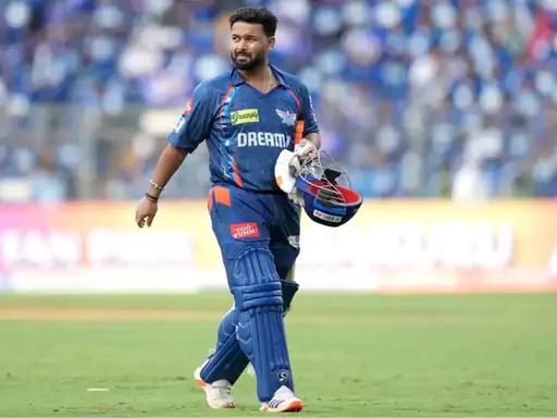 IPL 2025: स्लो ओवर रेट पर LSG कप्तान ऋषभ पंत पर ₹30 लाख जुर्माना, बैन से बचे