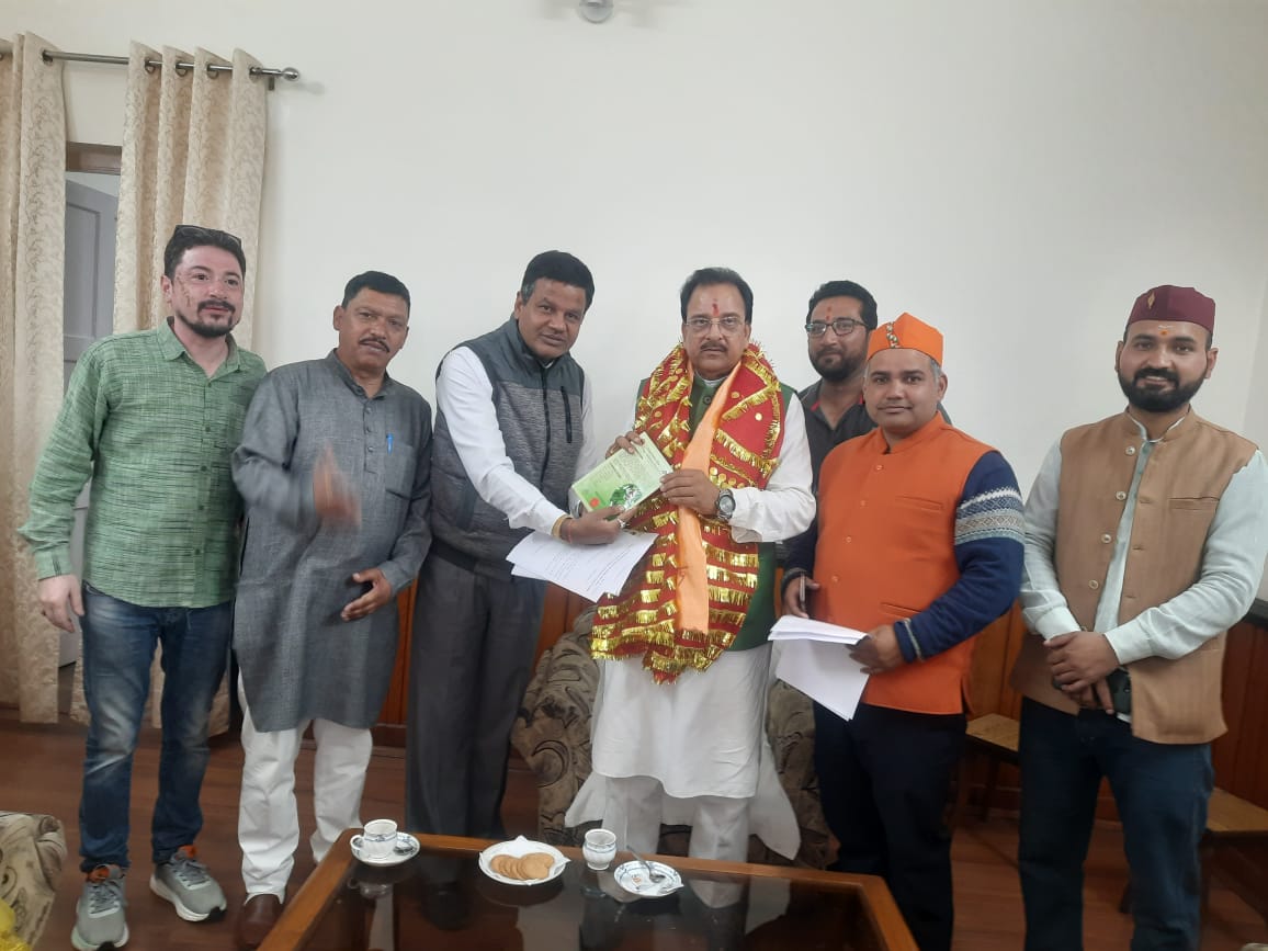 सांसद अजय भट्ट से कूटा की मुलाकात, वेतन और नियमितीकरण की मांग