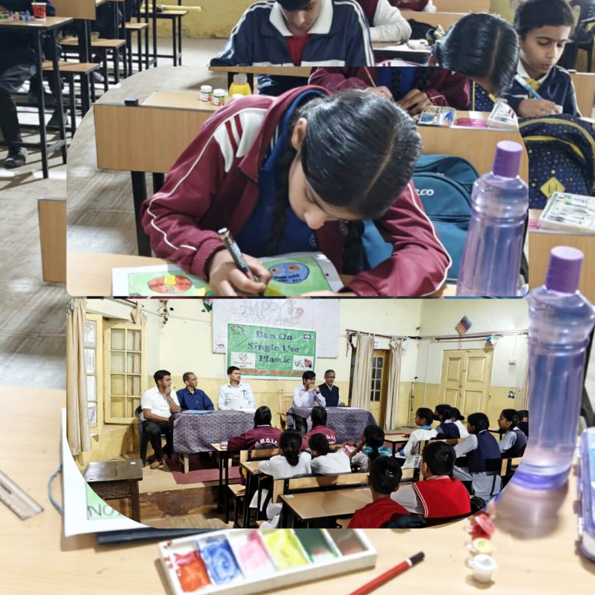 छावनी परिषद द्वारा पर्यावरण दिवस पर चित्रकला प्रतियोगिता आयोजित