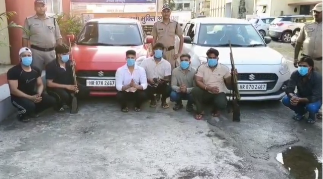 देहरादून-हरिद्वार मार्ग पर पर्यटकों ने हवा में लहराए हथियार, 9 गिरफ्तार