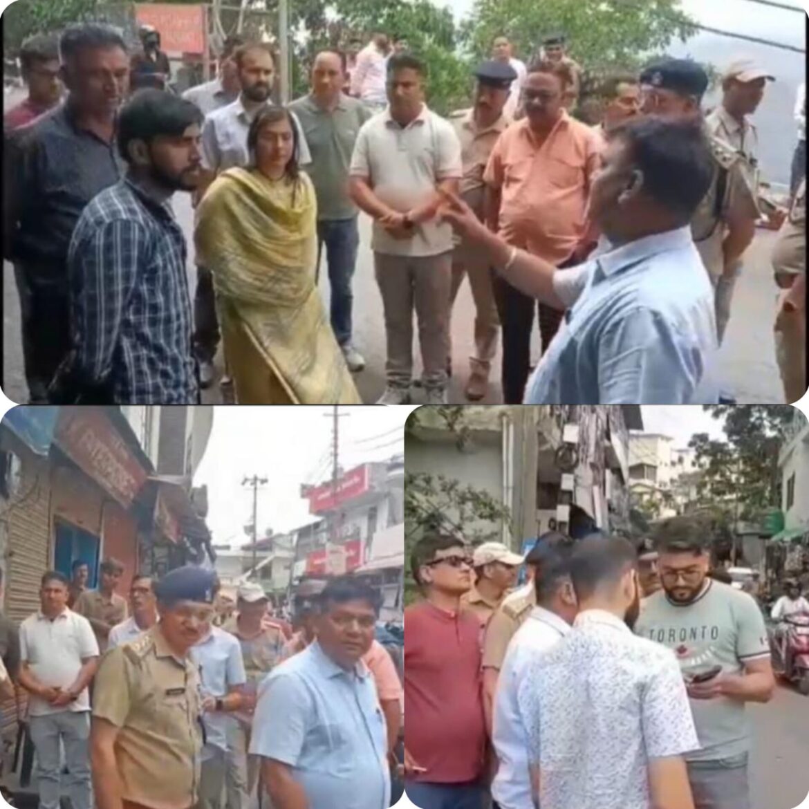 अल्मोड़ा माल रोड पर अतिक्रमण और अवैध पार्किंग के खिलाफ प्रशासन की सख्त कार्रवाई